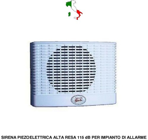 Sirena antifurto piezo - antifurto,