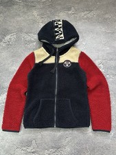 Napapijri Teddy Giacca in Pile con Zip Multicolore Taglia S Donna