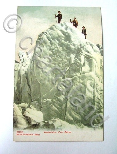 Cartolina alpinismo montagna - alpinismo,