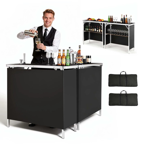 Tavolino bar pieghevole e - da,