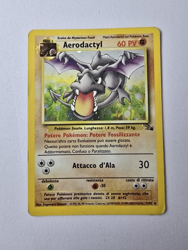 Pokemon aerodactyl set - 1/62,