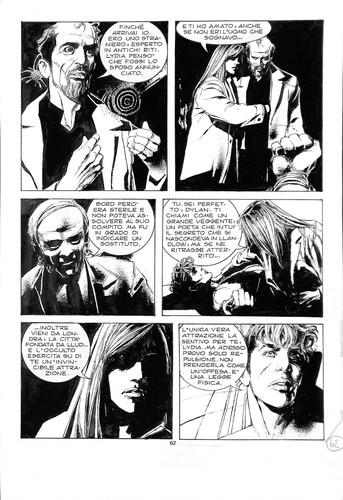Dylan dog tavola originale di - ,