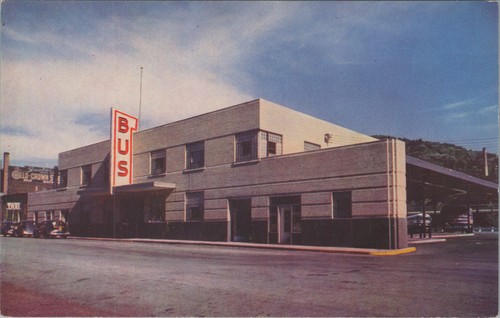 Union bus depot wheeling west - depot,