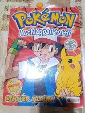 Album Figurine Pokemon 1°ed Merlin Completo Raro + Poster Completo Vedi 24 Foto 