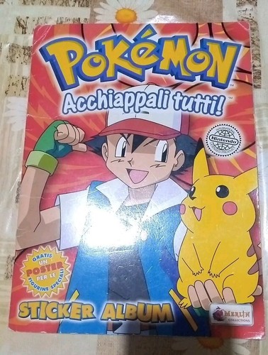 Album figurine pokemon ed - album,