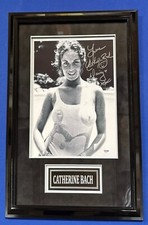 Catherine Bach firmata 11x14