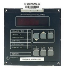 Front Panel Mdule Gyrocompass