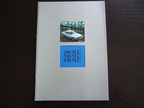 Prospetto mercedes 280slc - prospetto,