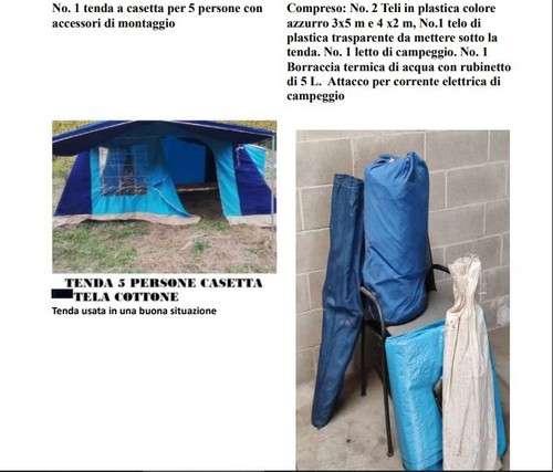 Lotto campeggio vintage - vintage, anni