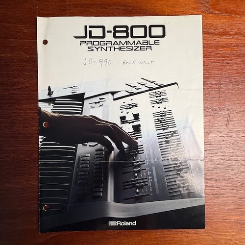 Vintage roland 800 original - vintage, jd-800