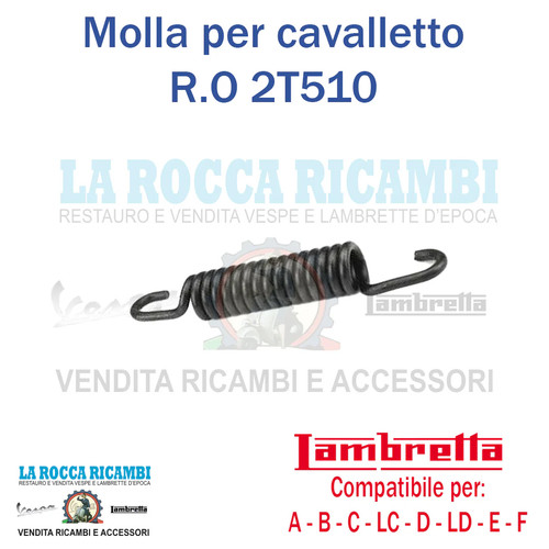 Molla cavalletto lambretta - lambretta,