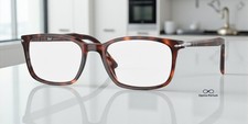 PERSOL PO3189V 24 Occhiali da Vista Uomo Avana Trasparente 55 mm