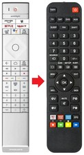 Telecomando adatto per - , philips