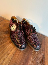 Dr Martens Hawkins Made In England anni 80 90 vintage nuovo nuovo NOS UK 7,5 1460