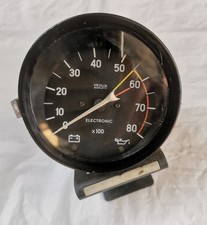 Rev counter FIAT 124 SPIDER VEGLIA BORLETTI NOT TESTED contagiri NON TESTATO