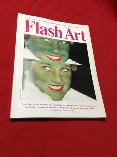 Flash art 208 1998 - n°208, lady