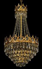 Grande Lampadario Con Corona 6