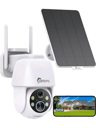 Solar security cameras - 2k,