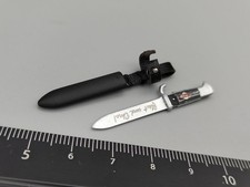 DID 80169 1/6 Scala 12° SS Panzer Division MG42 Gunner Otta Pugnale Modello Metallo