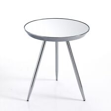 TAVOLINO IRVINE CHROME BASE IN