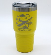 Piper Cub J3 Cub Bicchiere in