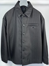 PRADA - GIACCA CON STAMPA LOGO