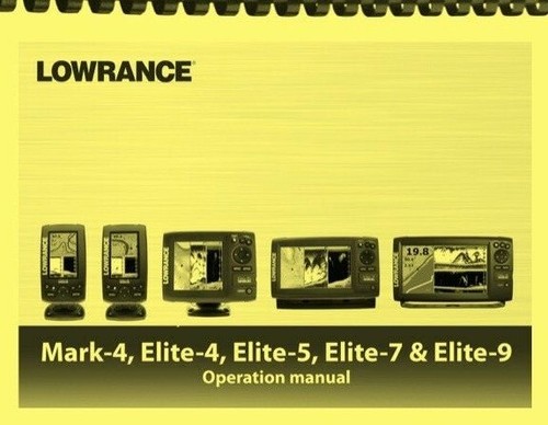 Lowrance mark elite 4 - lowrance, elite-4