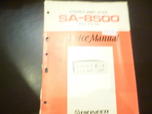 Manuale servizio originale - manuale,