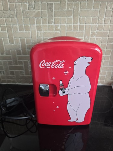 Coca cola mini frigo - 4l, orso