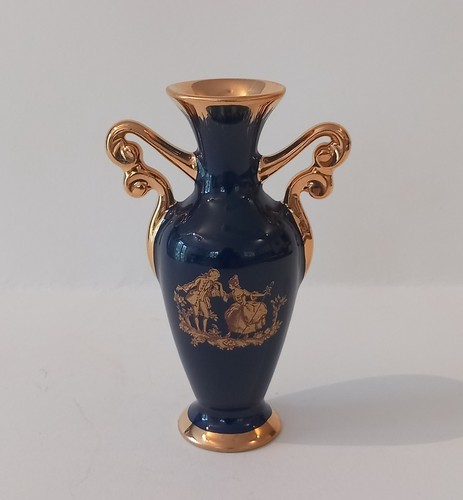 Vaso vintage porcellana - vaso,