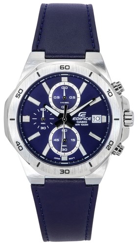 Casio edifice chronograph blue - casio,