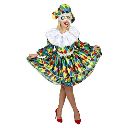 Costume arlecchino donna - donna, di