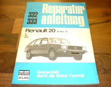 RENAULT 20 R20 TL GTL 1975-