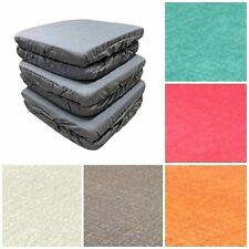 Cuscini coprisedia 6 pezzi con elastico, cuscino per sedia imbottito sfoderabile