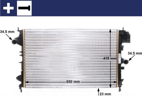 Adatto per radiatore - per, fiat