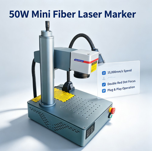 Marcatore laser fibra 50w - laser,
