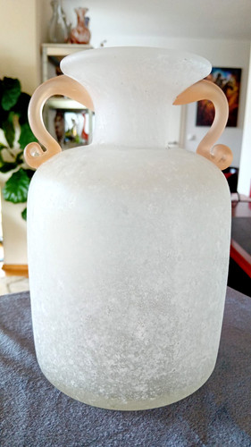 Vaso pesante vetro murano - vetro, -murano