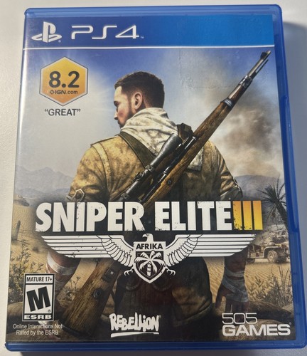 Sony sniper elite iii ps4 - sony,