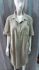 abito donna elena miro' cotone elasticizzato taglia 43 primavera estate