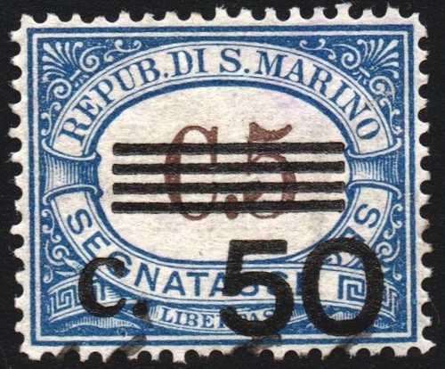 San marino 1940 - -, segnatasse