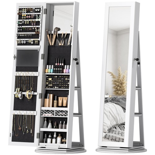 Homcom specchio portagioie - homcom,