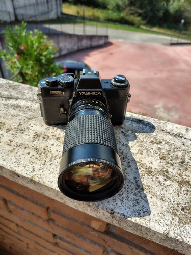 Yashica fr1 50mm - +, +
