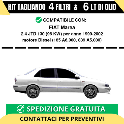 Tagliando per fiat marea - tagliando,