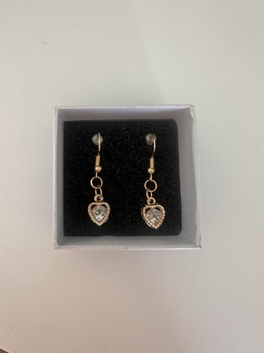 Orecchini cuore cristallo