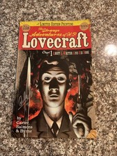 Strange Adventures of H.P. Lovecraft by Mac Carter (2008) Signed By Adam Byrne.