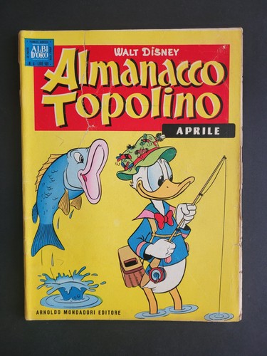 Almanacco topolino aprile - n°4,