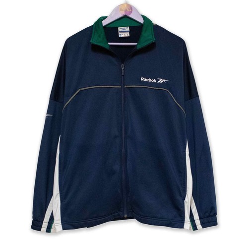Felpa reebok vintage blu - vintage, scura