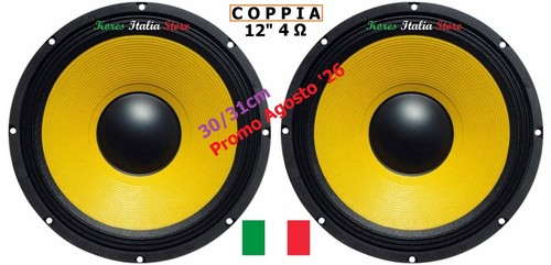 Coppia woofer 12 - (500w), 12"