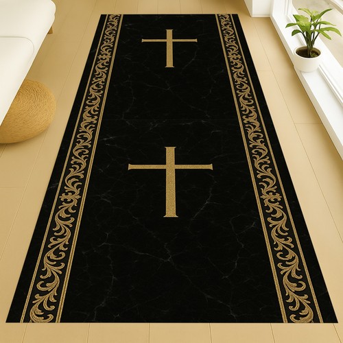 Tappeto croce religiosa - a,