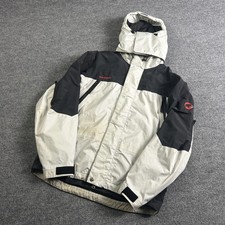 Giacca Mammut Vintage Uomo Small Grigio Nero Gore Tex Extreme XCR Con Cappuccio Shell